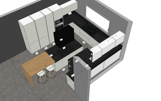 Render 3D Orsini Design Arredamenti